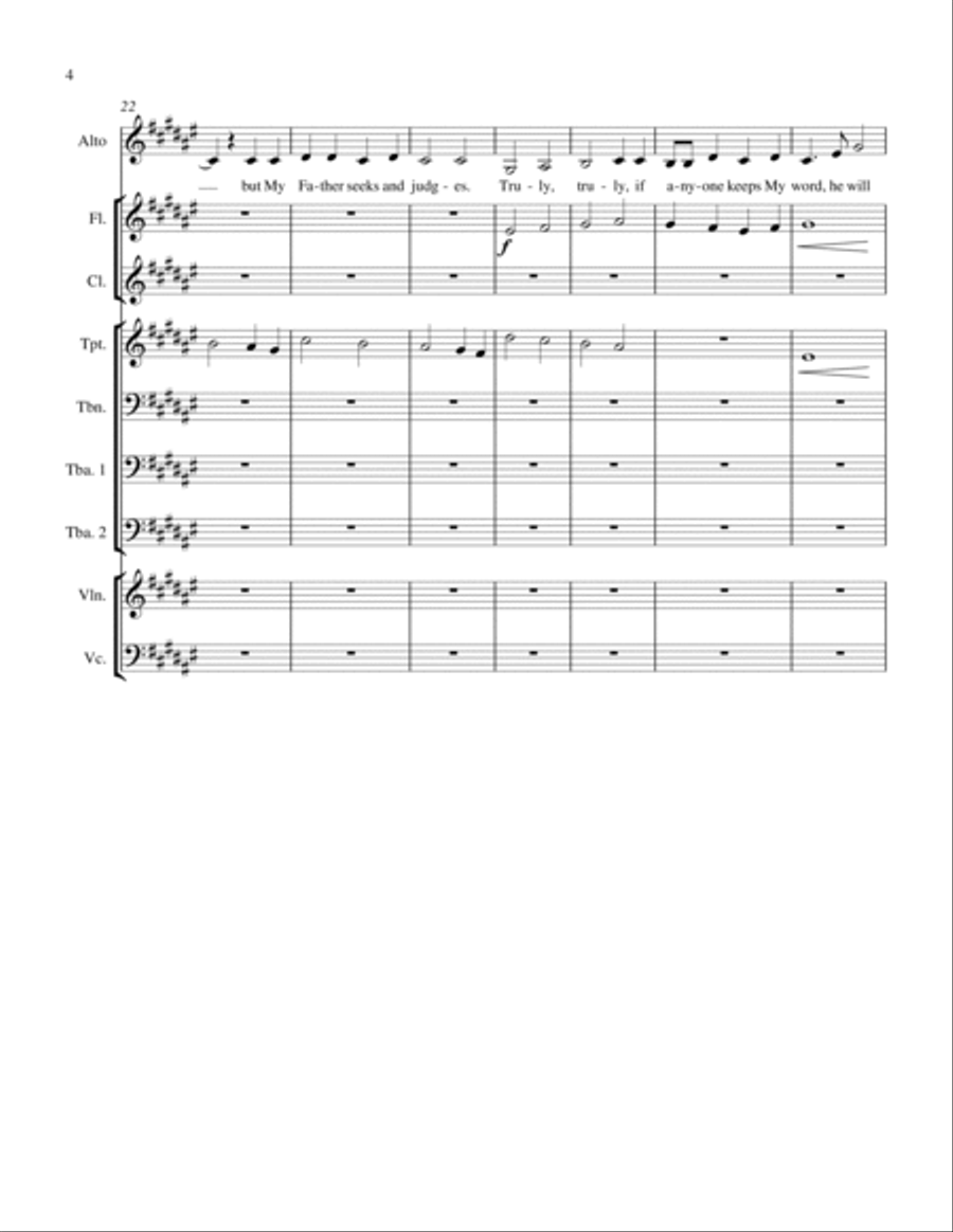 Virtue, Not Vengeance; Hope, Not Despair - for alto solo and orchestra - Part 1 of 2 (piano version Full Orchestra scores gallery preview page 4