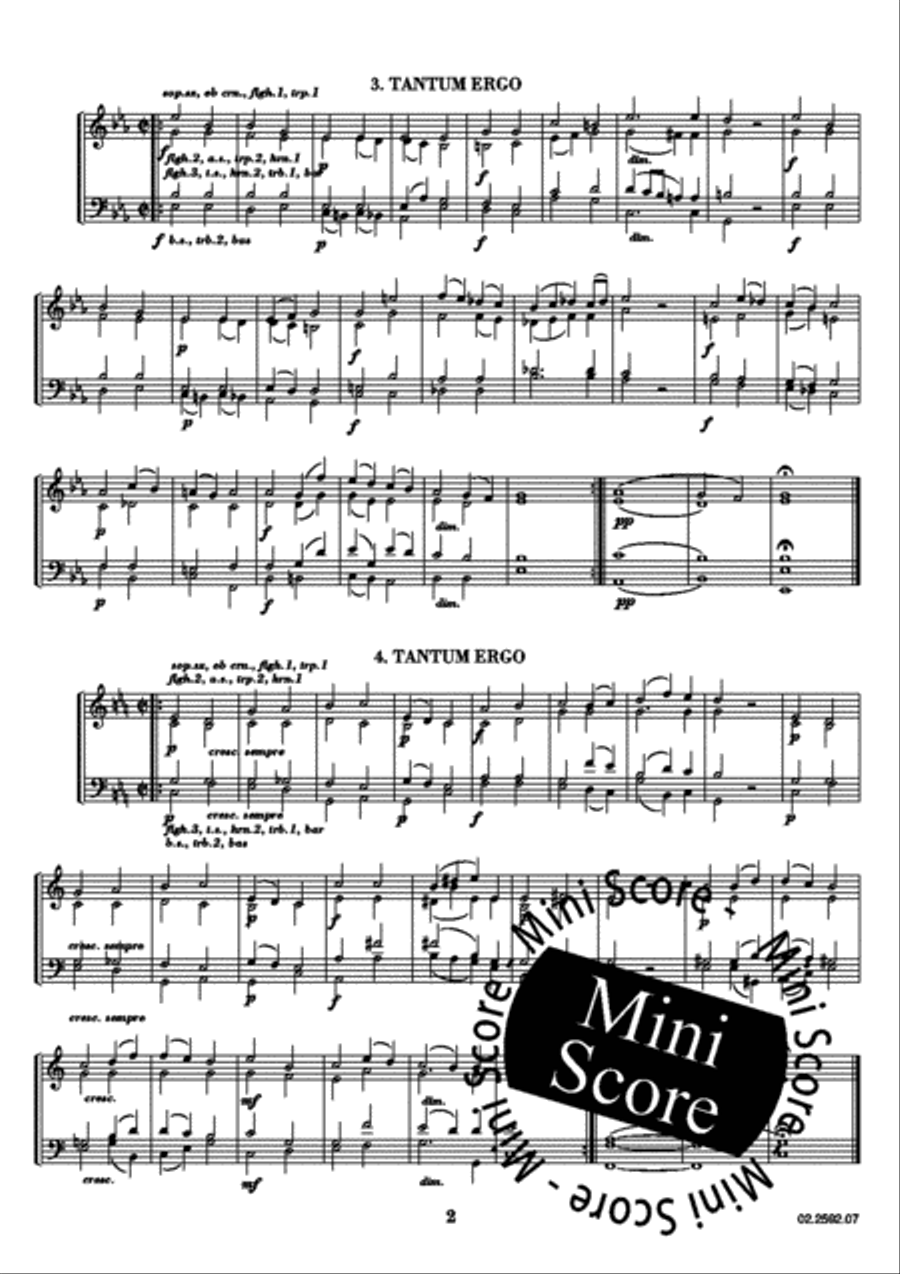 Motets for Band Fanfare Band scores gallery preview page 57
