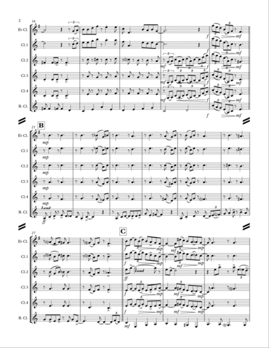 Georgia On My Mind Woodwind Quintet scores gallery preview page 3