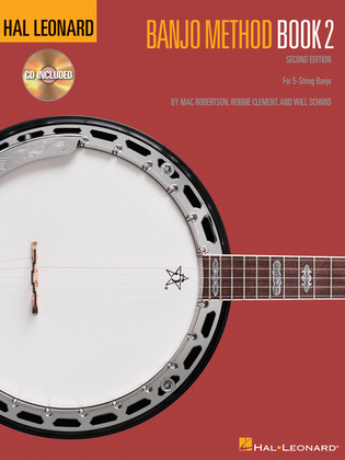 Book cover for Hal Leonard Banjo Method – Book 2, 2nd Edition