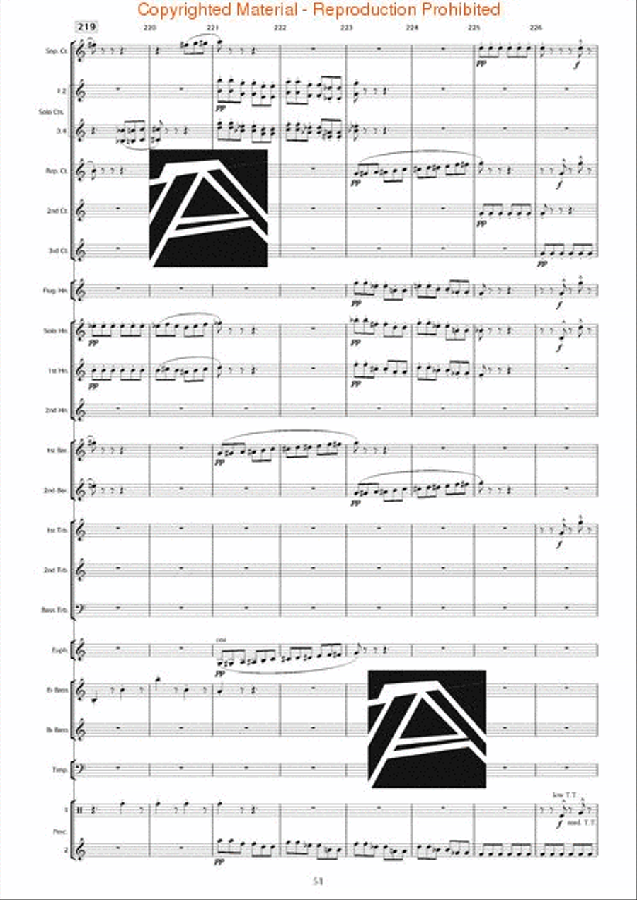 Surround Sound Brass Band scores gallery preview page 52