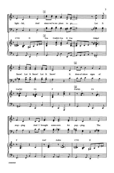 Christmas Auld Lang Syne - SATB image number null