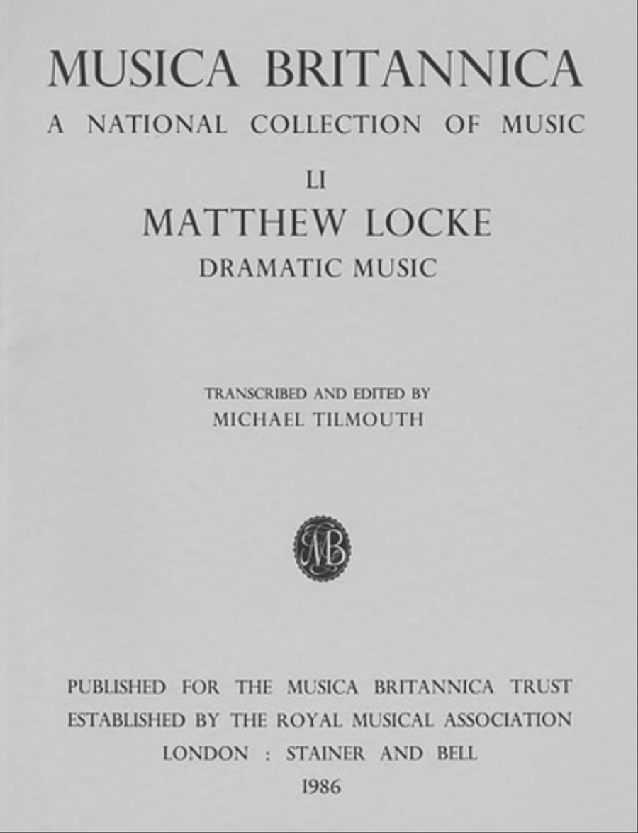 Dramatic Music (including Psyche) Score scores gallery preview page 1