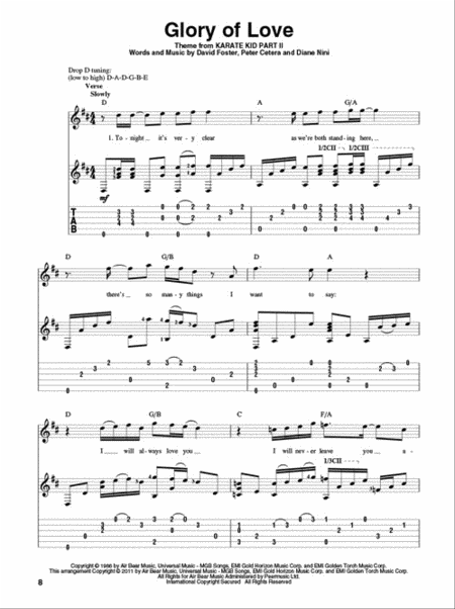Fingerpicking Love Songs Fingerpicking Guitar scores gallery preview page 5