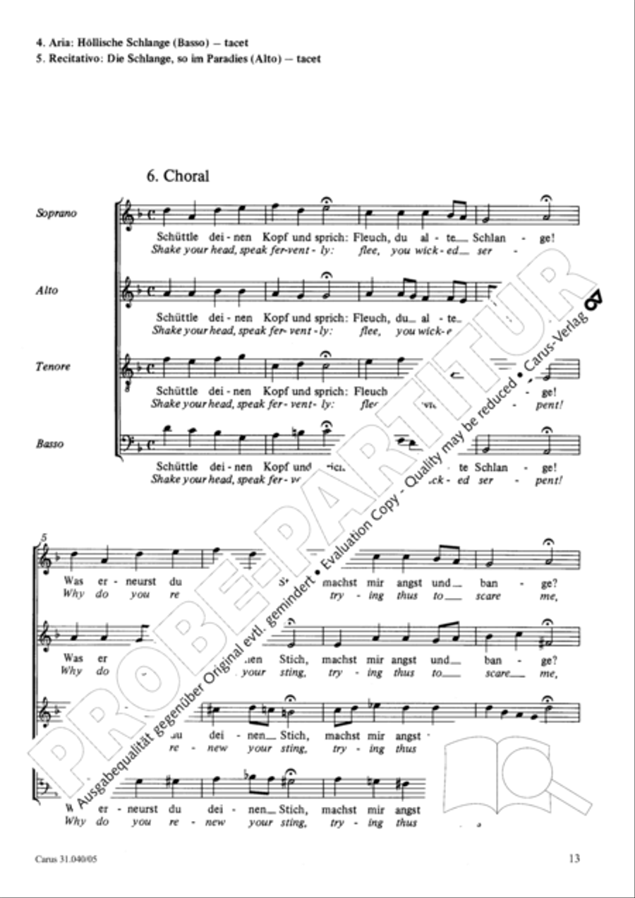 Christ was manifested for this purpose (Dazu ist erschienen der Sohn Gottes) ATB scores gallery preview page 14