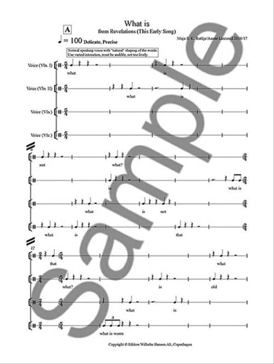 Revelations (This Early Song) Choir scores gallery preview page 3