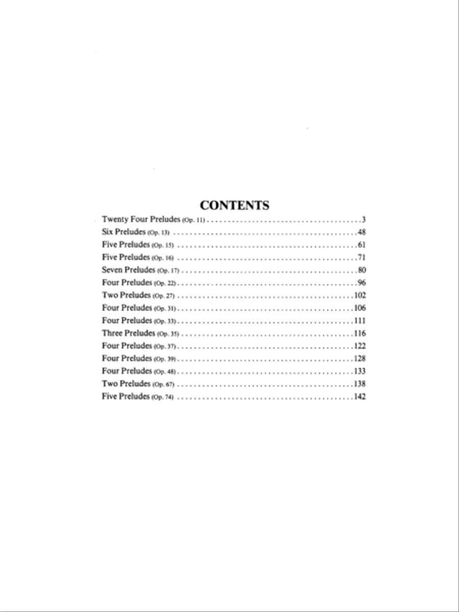 Preludes Preludes Piano Solo scores gallery preview page 3