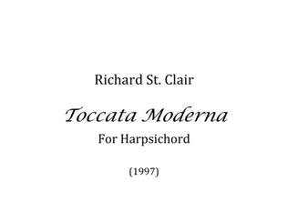 Toccata Moderna for Harpsichord