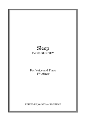 Book cover for Sleep (F# Minor)