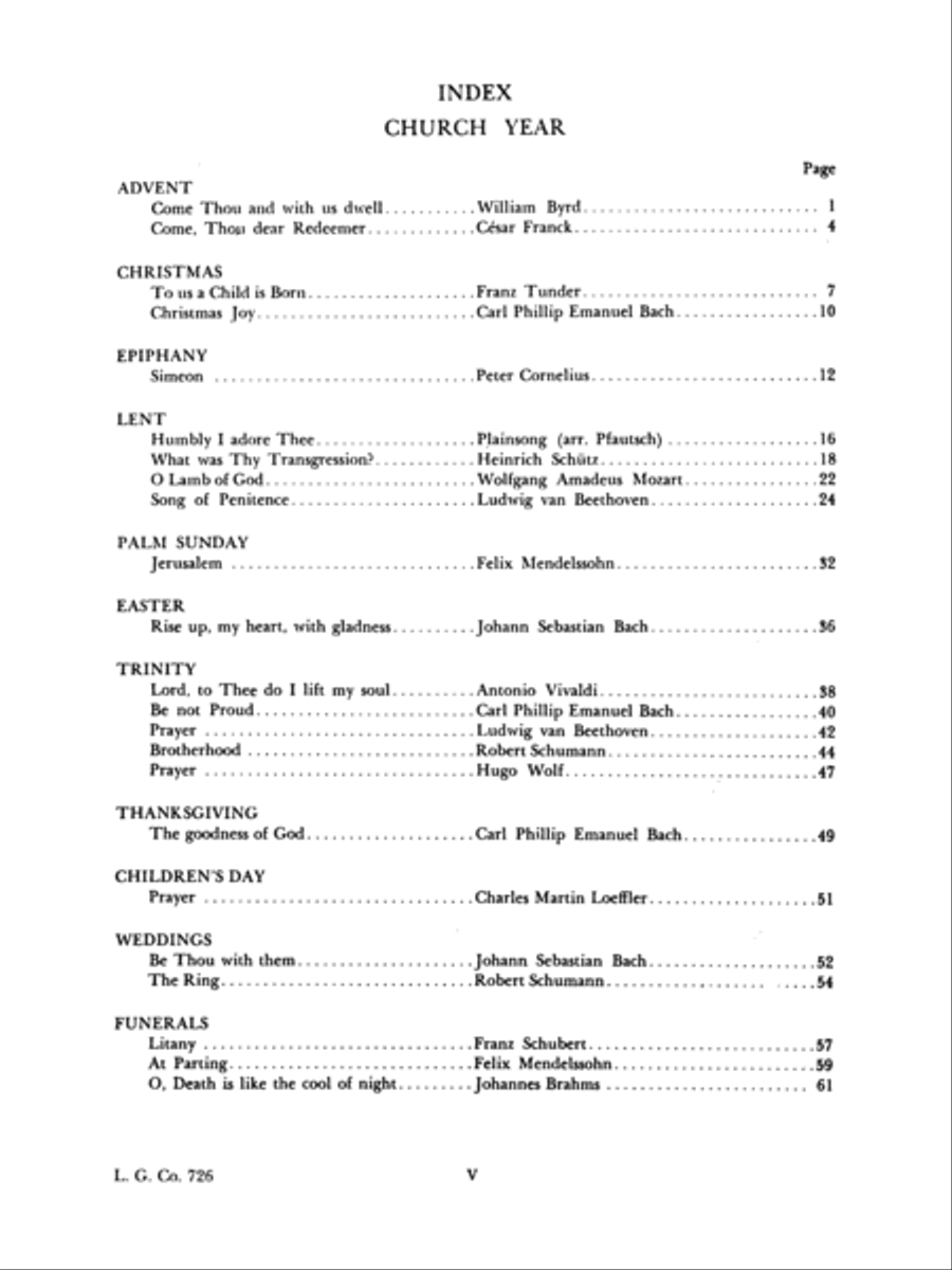 Solos for the Church Year Medium-Low Voice scores gallery preview page 3