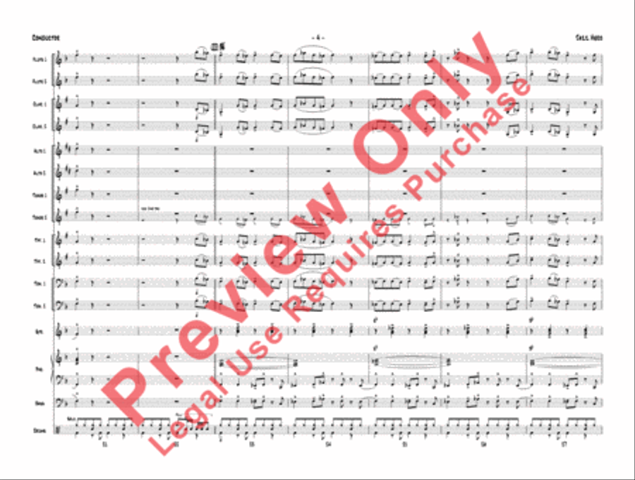 Jazz Hero Jazz Hero Jazz Ensemble scores gallery preview page 7