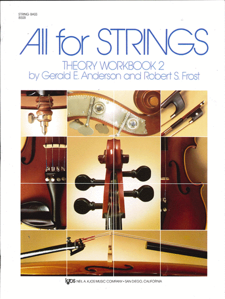 All For Strings Theory Workbook 2-String Bass