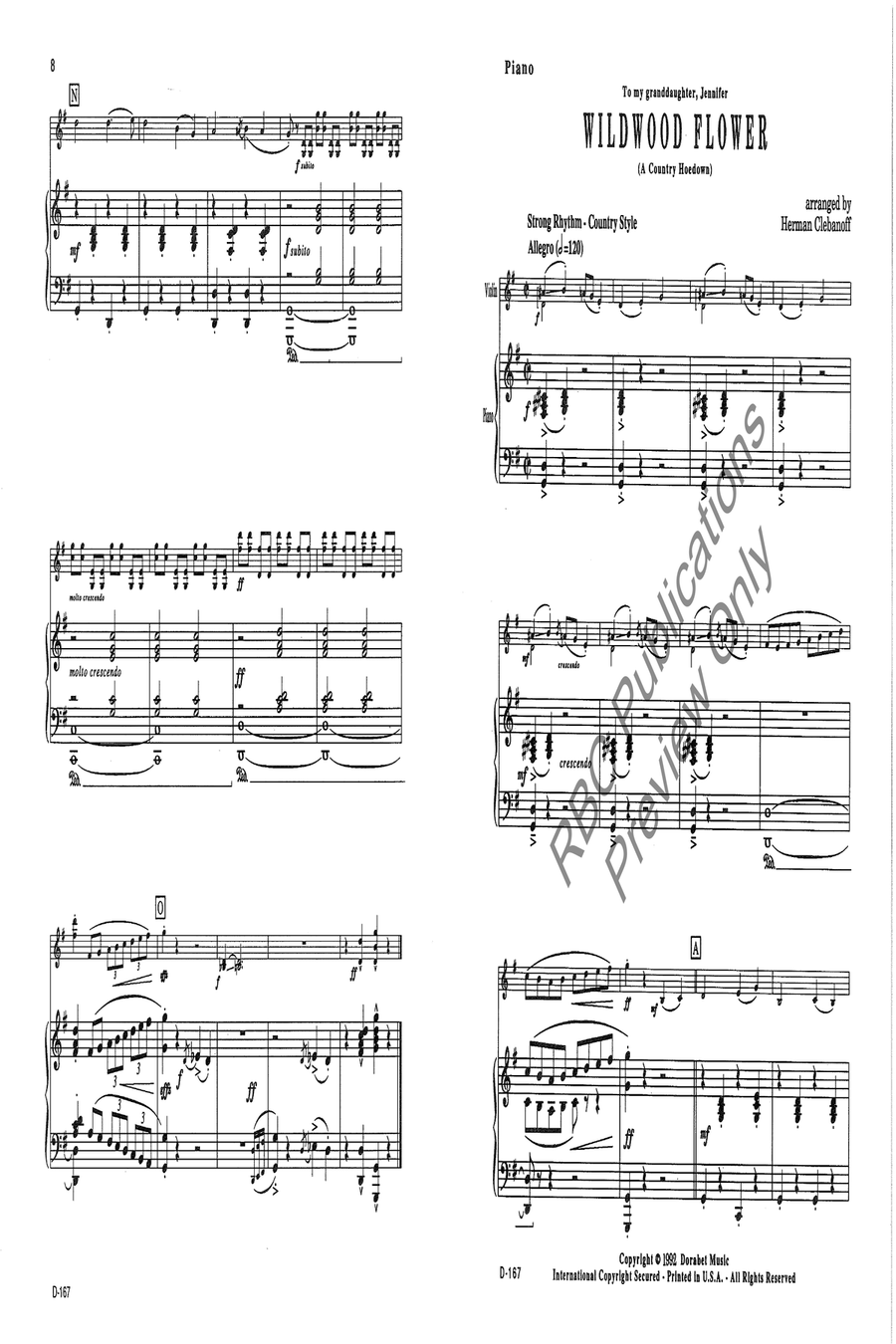 Wildwood Flower Wildwood Flower Violin scores gallery preview page 2