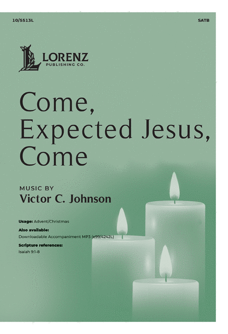 Come, Expected Jesus, Come
