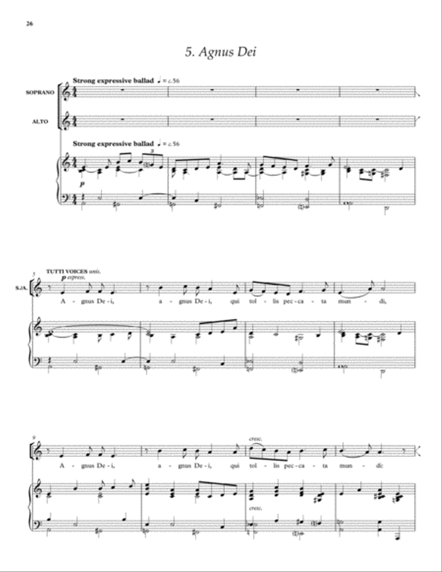 Nidaros Jazz Mass SSAA scores gallery preview page 12