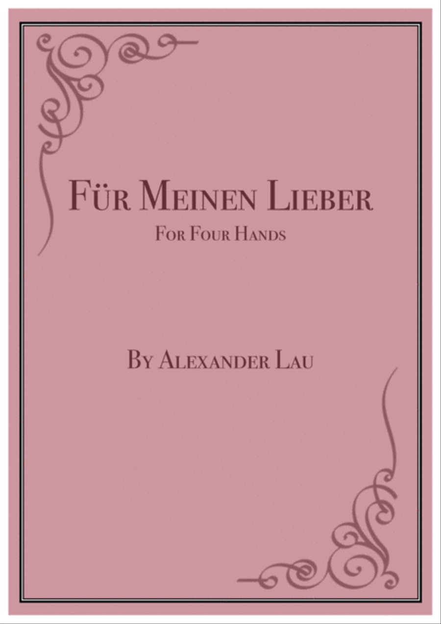 Für Meinen Lieber Piano scores gallery preview page 1