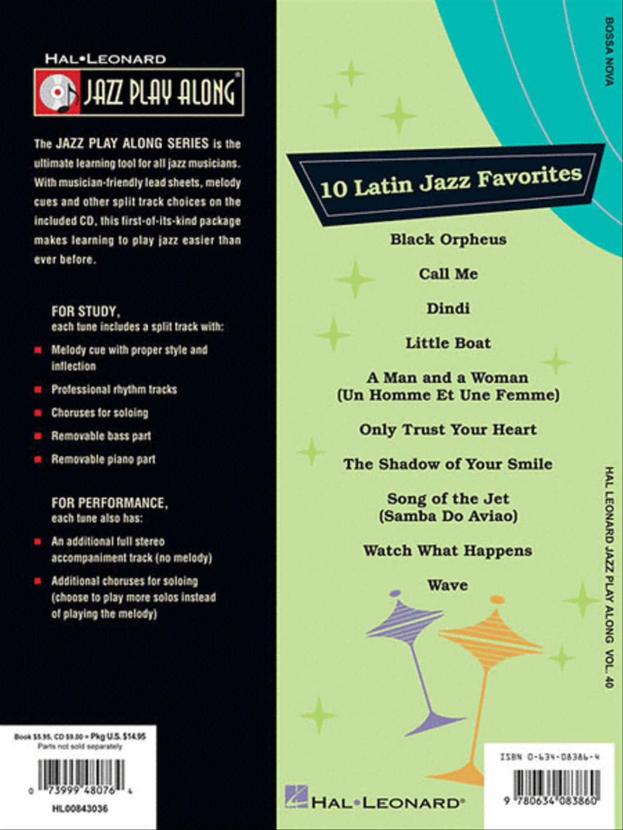 Bossa Nova – 10 Latin Jazz Favorites C Instrument scores gallery preview page 2