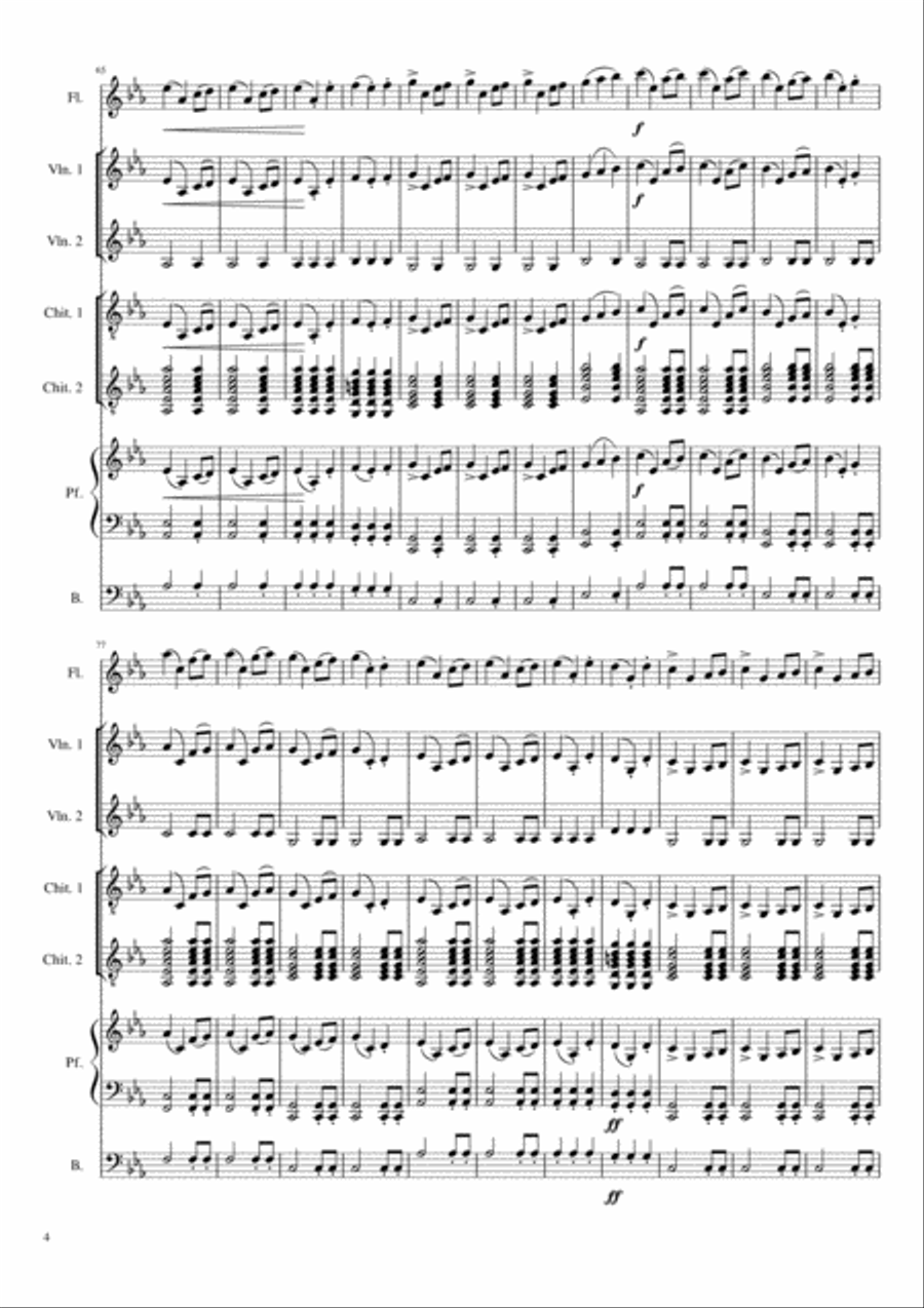 Game Of Thrones Flute scores gallery preview page 4