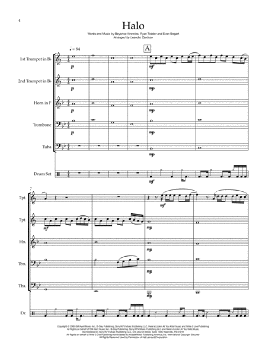 Halo Halo Small Ensemble scores gallery preview page 4