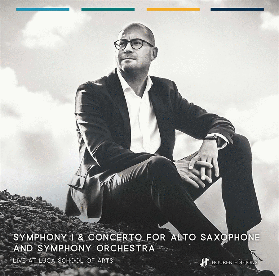 Symphony I and Concerto for Alto Saxophone Full Orchestra scores gallery preview page 1