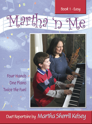 Book cover for Martha 'n Me - Duet Book 1, Easy