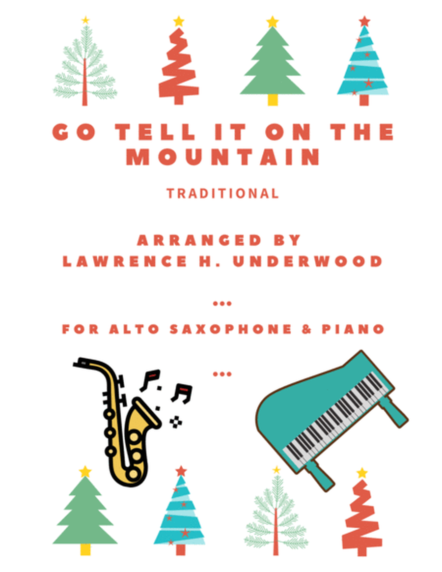 Go Tell It on the Mountain for Solo Alto Saxophone image number null