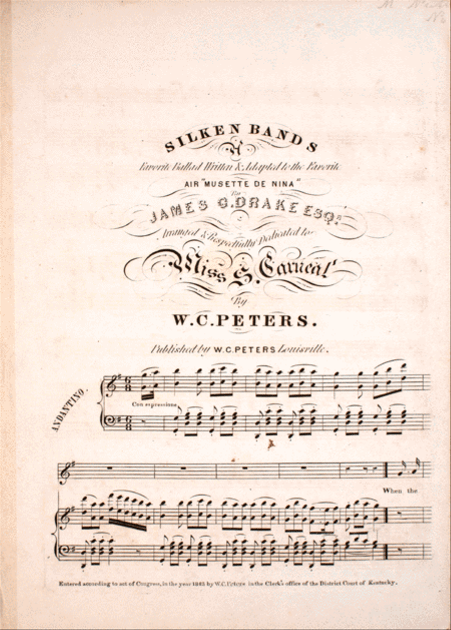 Silken Bands Voice scores gallery preview page 1