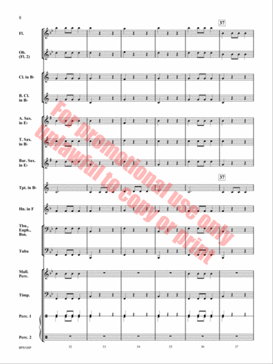 Pop! Pop! Pop! Concert Band scores gallery preview page 9