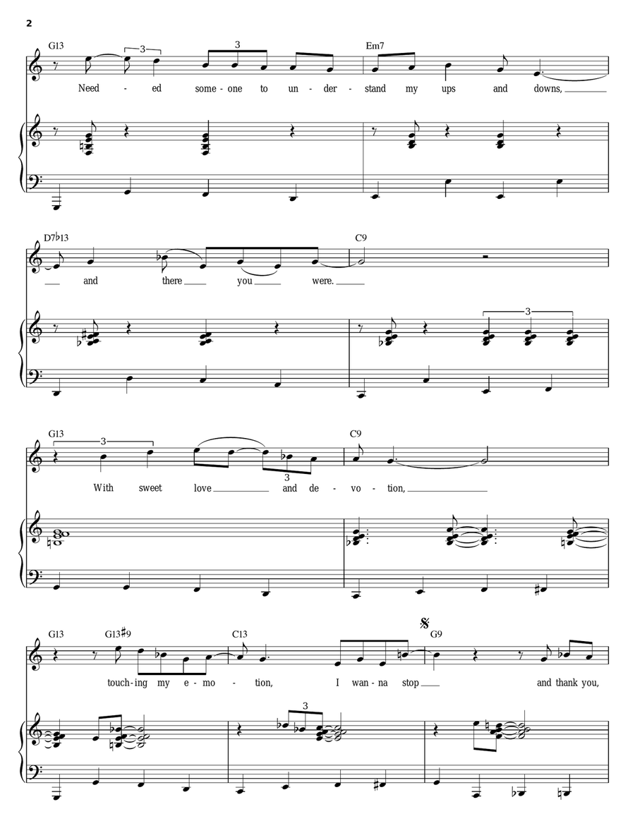 How Sweet It Is (To Be Loved By You) Piano, Vocal scores gallery preview page 2