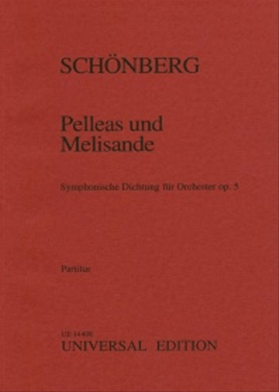 Pelleas und Melisande, Op. 5 Study Score scores gallery preview page 1