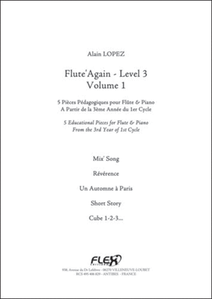 Flute'Again - Level 3 - Volume 1