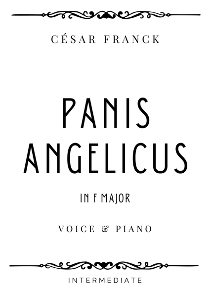Franck - Panis Angelicus in F Major - Intermediate image number null