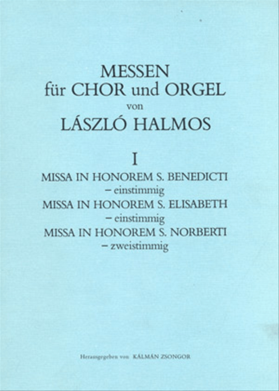Three Masses (Drei Messen) Choir scores gallery preview page 1