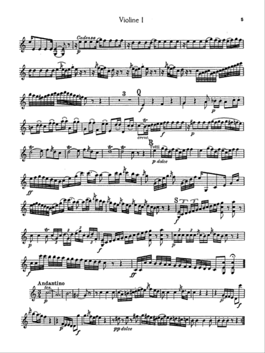 Boccherini: Second Quintet in C Major, for Two Violins, Viola, Cello and Guitar Viola scores gallery preview page 5