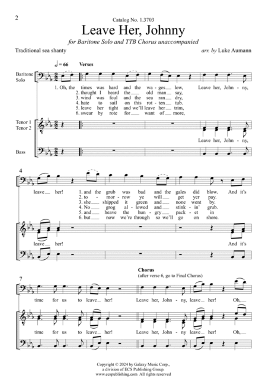 Leave Her, Johnny TTB scores gallery preview page 2
