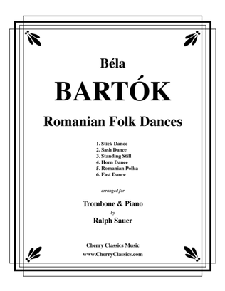 Romanian Folk Dances for Trombone and Piano