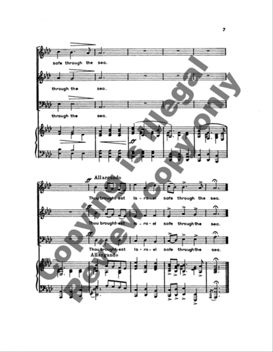 Thanks Be To Thee TB scores gallery preview page 8