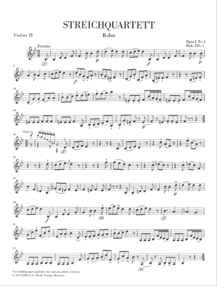 String Quartets – Volume I String Quartet scores gallery preview page 4