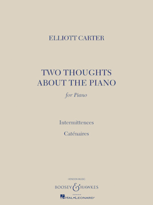 Book cover for 2 Thoughts About the Piano