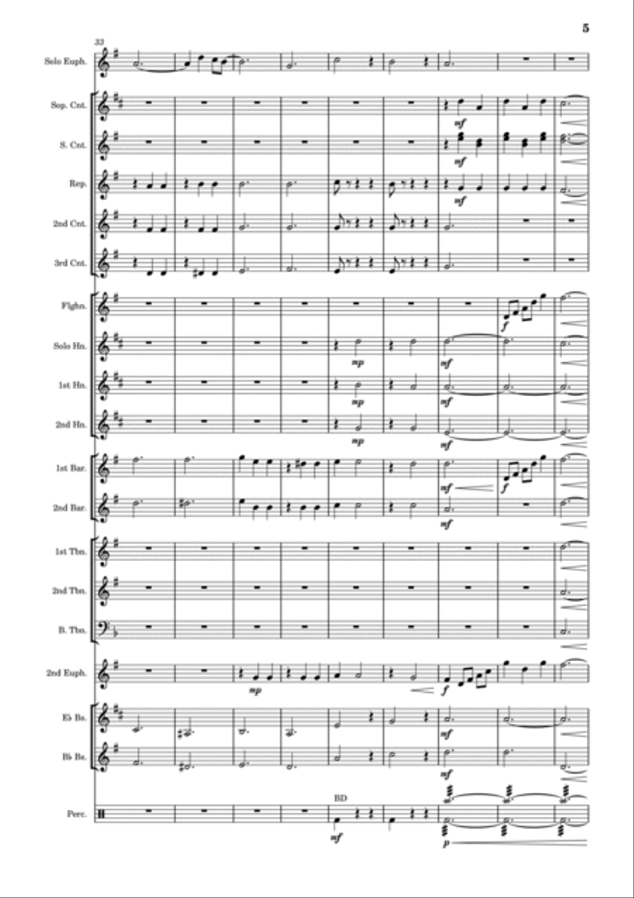 Tightrope Brass Band scores gallery preview page 5