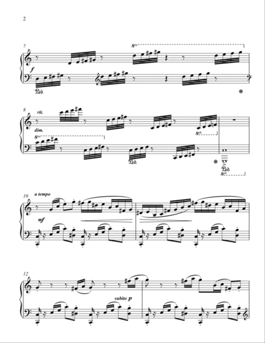 8. Intshe the Ostrich Piano Solo scores gallery preview page 2