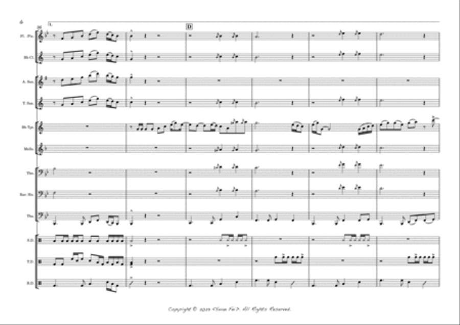 Madu Dan Racun Marching Band scores gallery preview page 6