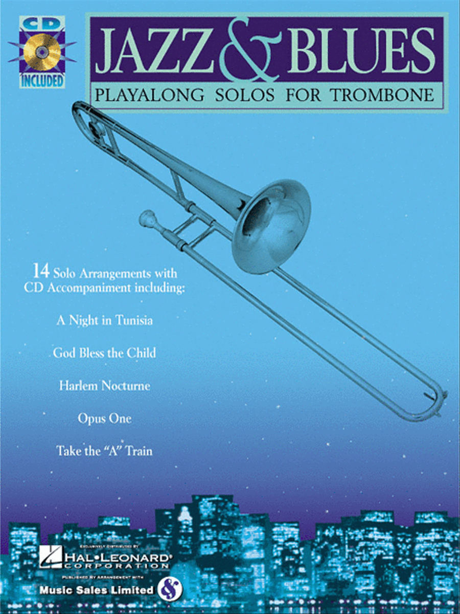 Jazz & Blues by Jack Long Trombone Solo - Sheet Music