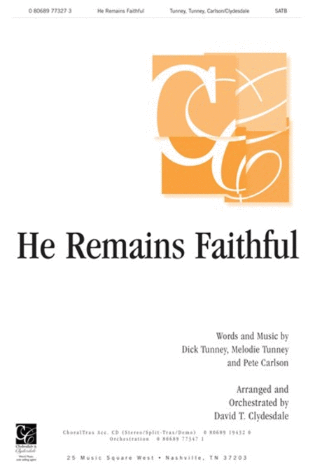 He Remains Faithful - Orchestration