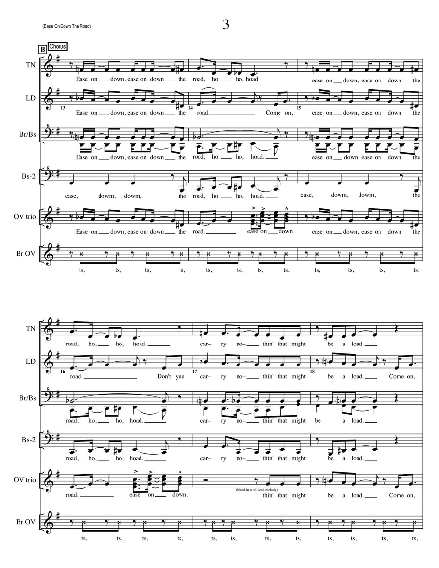 Ease On Down The Road Ease On Down The Road SSAA scores gallery preview page 3