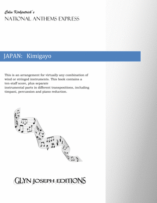 Japan National Anthem: Kimigayo (The Emperor's Reign)