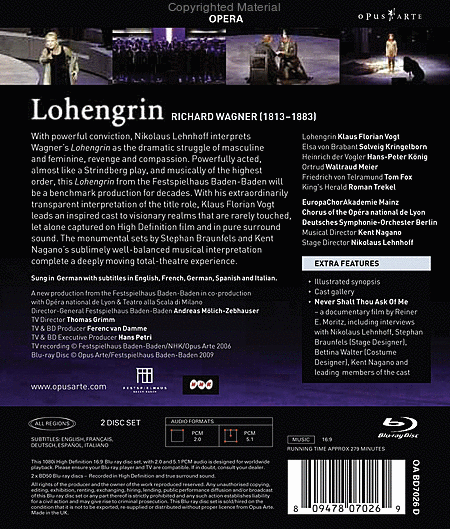 Lohengrin (Blu-Ray)