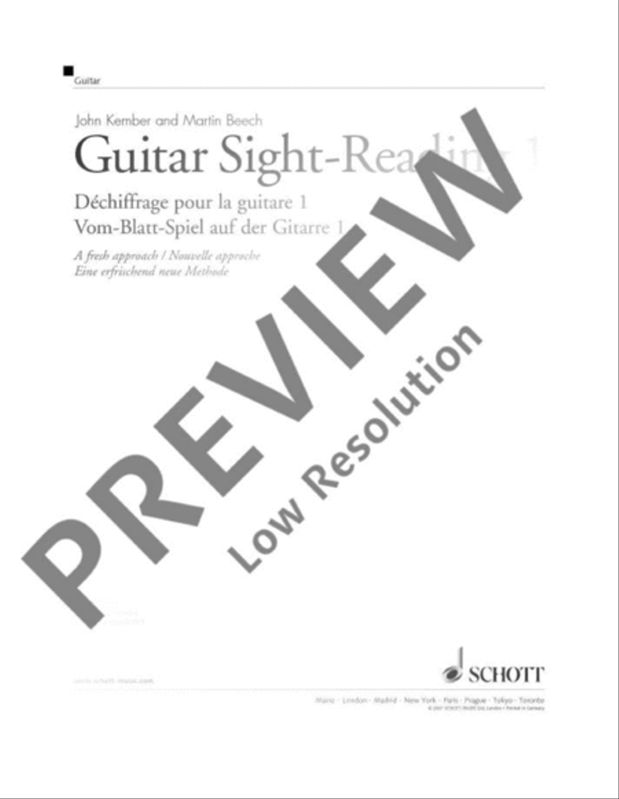 Guitar Sight-Reading 1 Guitar scores gallery preview page 2