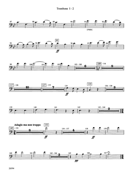 Symphony No. 9 (Fourth Movement): 1st Trombone