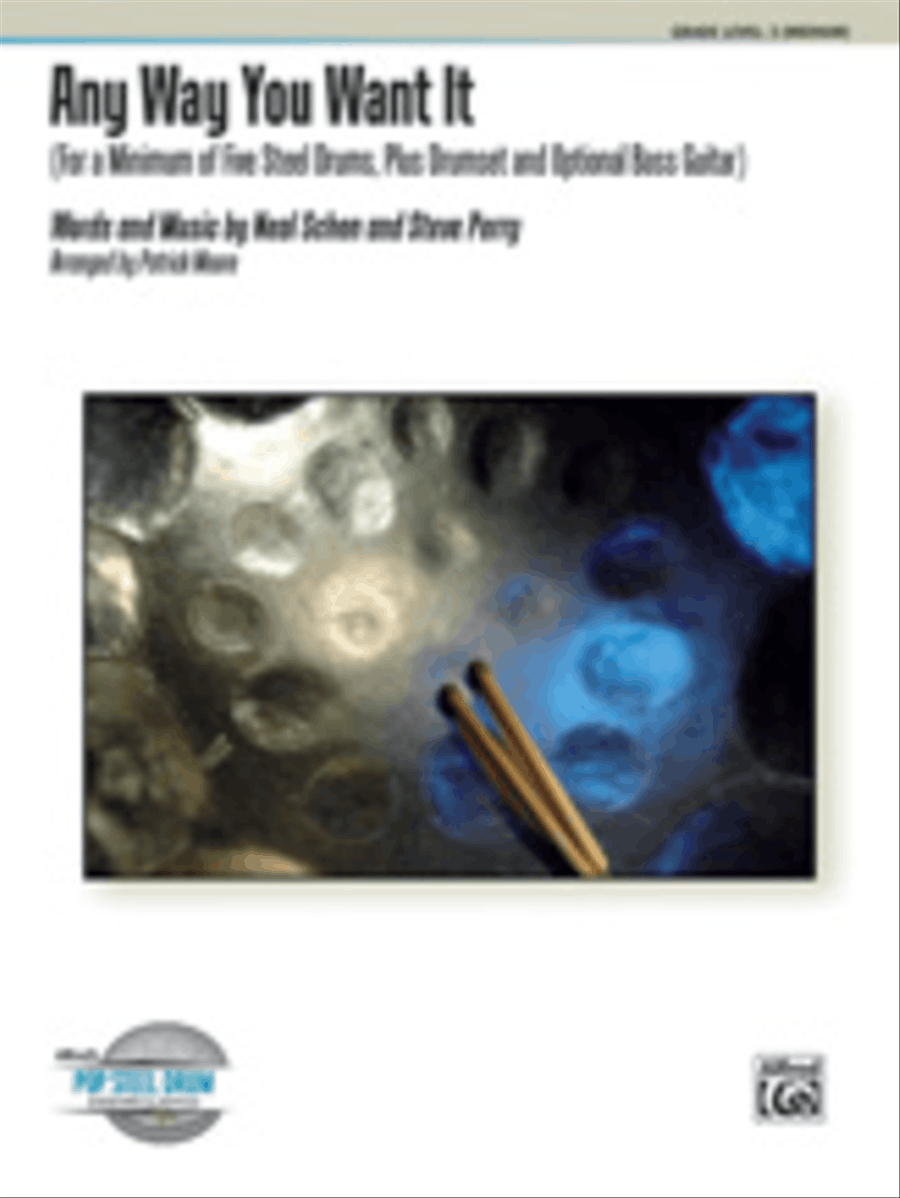 Any Way You Want It Steel Drum Band scores gallery preview page 1